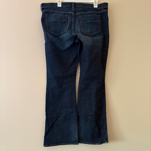 Old Navy The Sweetheart Bootcut Jeans Women’s 16 Short Dark Wash - Picture 2 of 4